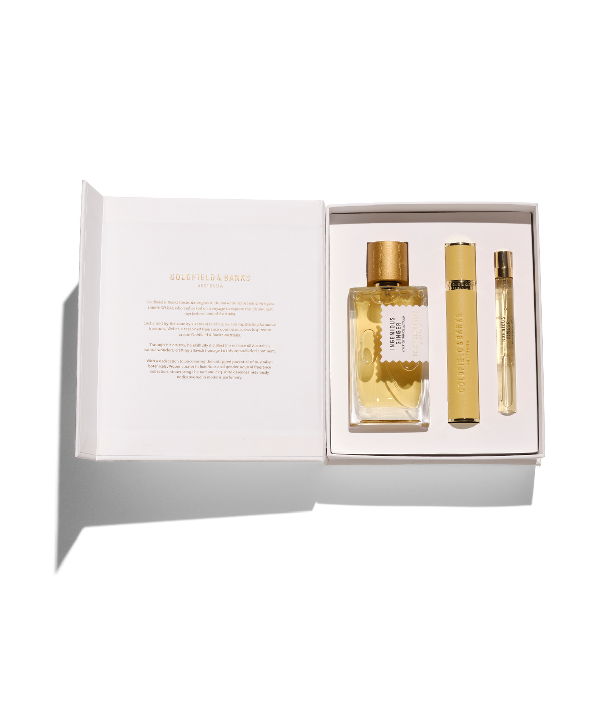 Ingenious Ginger Eau de Parfum | Floral Amber Fragrance