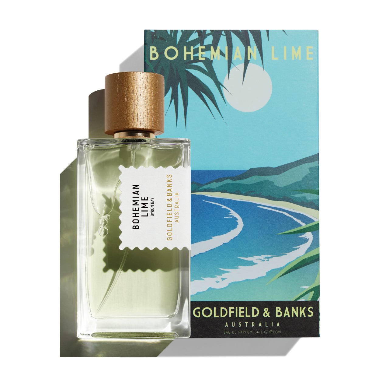 Bohemian Lime Eau de Parfum | Citrus Aromatic Fresh Fragrance