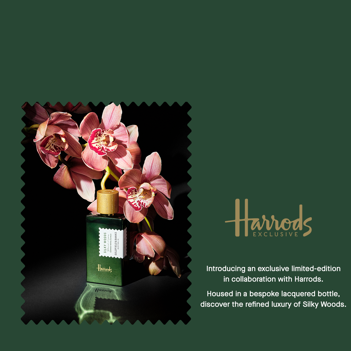 Harrods Exclusive - Goldfield & Banks Australia Luxury Perfume House - Silky Woods
