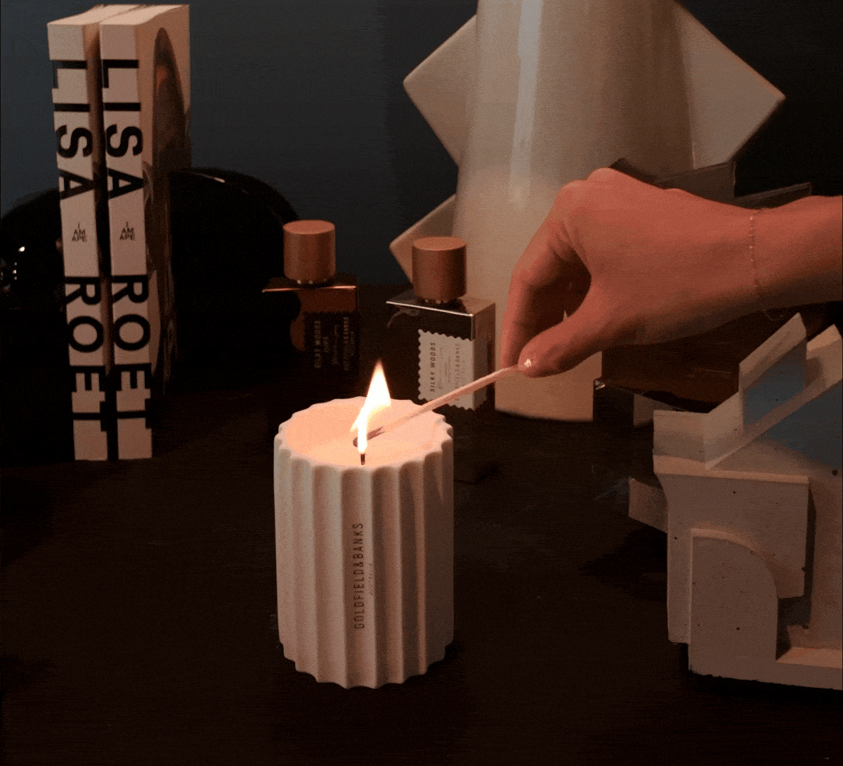 Silky Woods Limited Edition Candle Home Fragrance - Goldfield & Banks