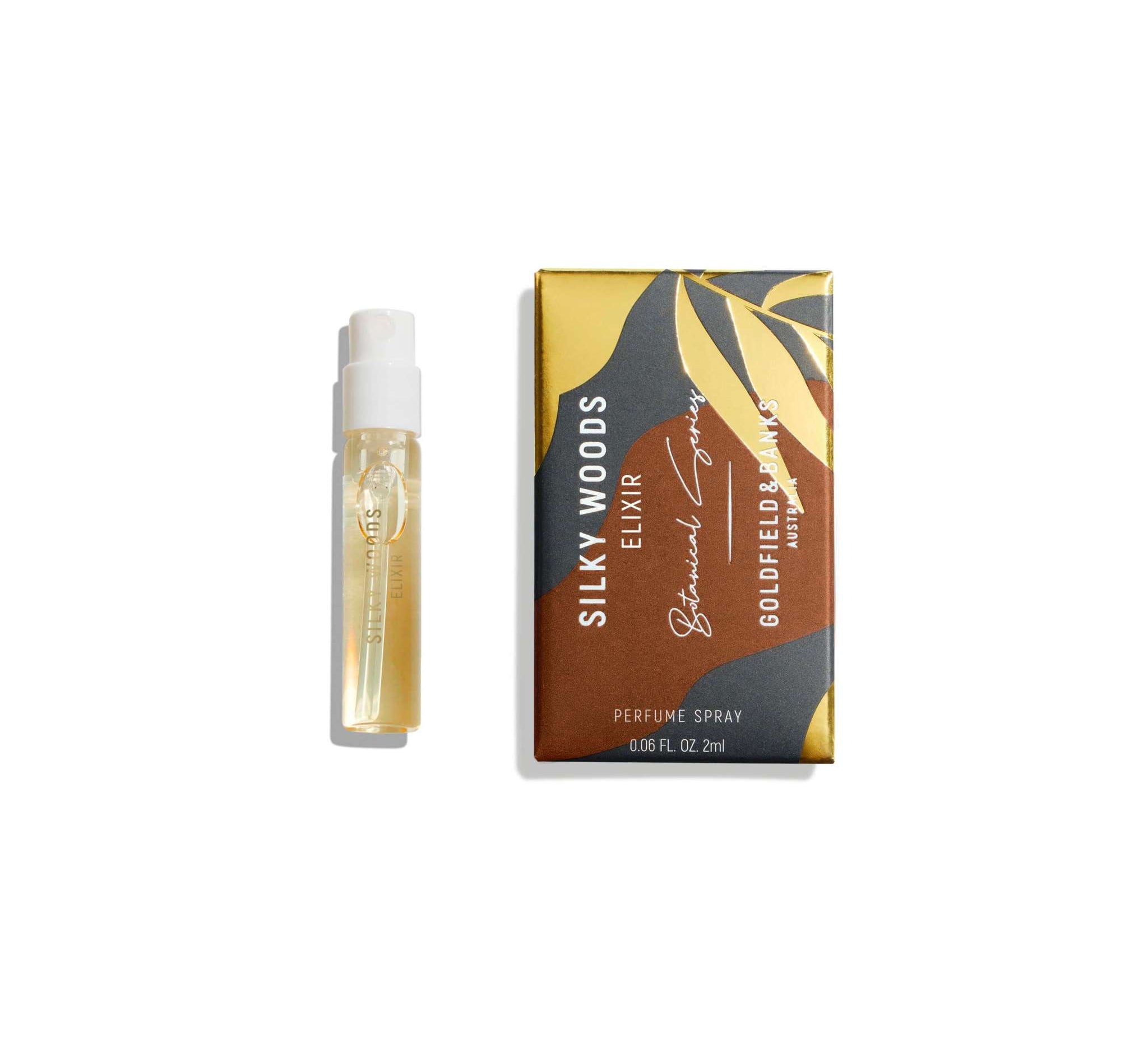 Silky Woods Elixir 2ml - Goldfield & Banks Australia - Eau de Parfum