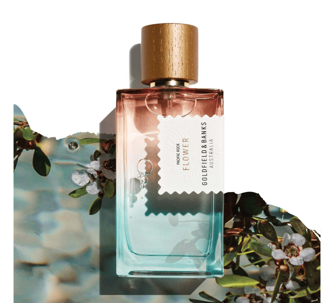 Pacific Rock Flower Creamy and Aquatic Luxury Fragrance Goldfield and Banks Australia